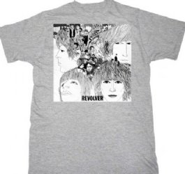 The Beatles Revolver Heather Grey T-Shirt
