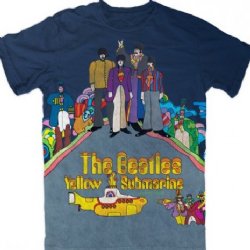 The Beatles Yellow Submarine Sublimation Dye T-Shirt