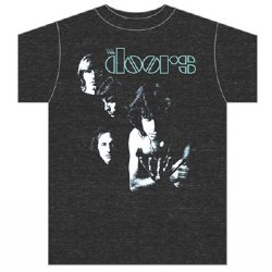The Doors Light Adult Dark Grey T-Shirt