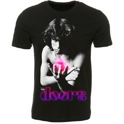 The Doors Psychedelic Jim Black T-Shirt