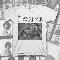 The Doors Jim Floored White T-Shirt