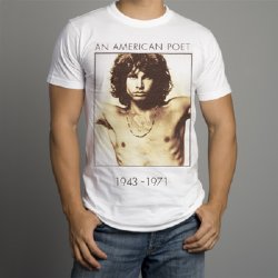 The Doors American Poet 30/1 White T-Shirt
