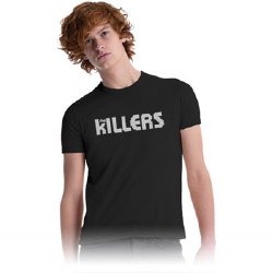 The Killers Black Logo T-Shirt