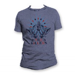 The Killers Hands Blue Ray T-Shirt