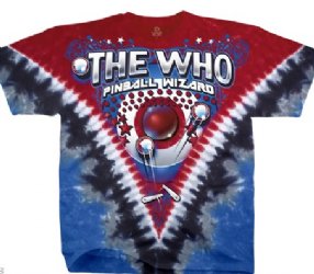 The Who Bally Table King V Dye Tie Dye T-Shirt
