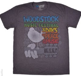 Woodstock Freedom Festival Dark Heather Poly/Cotton T-Shirt