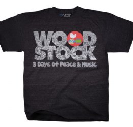 Woodstock Half A Million Strong Dark Heather Tri-Blend T-Shirt